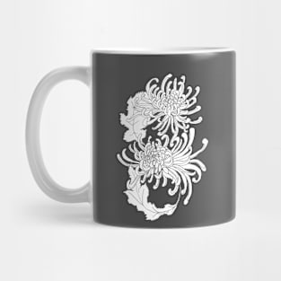 Chrysanthemum Infinity Design Mug